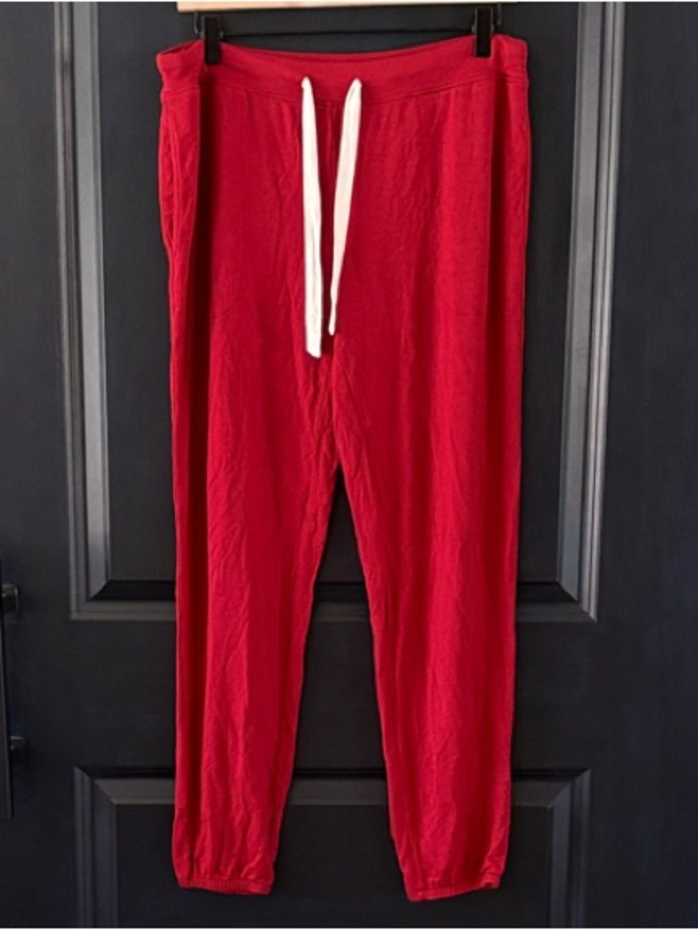 Soma Cranberry Red Women's Pajama Pants with Drawstring Medium